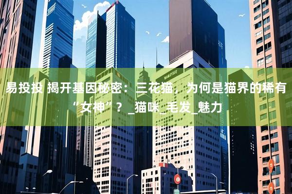 易投投 揭开基因秘密：三花猫，为何是猫界的稀有“女神”？_猫咪_毛发_魅力